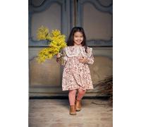 Louise Misha Dress Arinola Cream Savage Garden Taglia: 6M | Vestiti Outlet | kids | Bianco