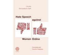 Louise Richardson-Self Hate Speech against Women Online (Copertina rigida)