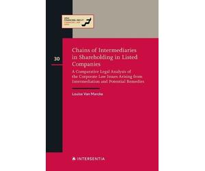 Louise Van Marc Chains of Intermediaries in Shareholding in L (Copertina rigida)