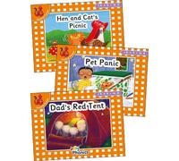 Louise Van-Pottelsberghe Jolly Phonics Orange Level Readers Set 2 (Tascabile)