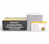 Louisiana Notary Practice Question Study Cards 2026-2027: Sample Questions and Answers for the Louisiana Notary Exam [Full Color Cards]