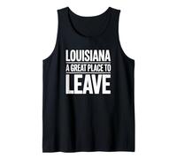 Louisiana Un Ottimo Posto Dove Partire Canotta