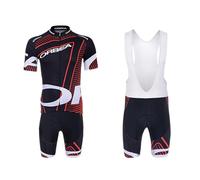 louizumify Set di Magliette da Ciclismo UPF Multitasche Quick-Dry Tech Stretch da Uomo Che Non perdono umidità