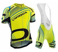 louizumify Set di Magliette da Ciclismo UPF Multitasche Quick-Dry Tech Stretch da Uomo Che Non perdono umidità