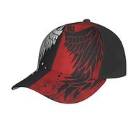 LOUJIN Angelo Demone Ali Cappello da Baseball per Uomo Donna Hip Hop Caps Cappelli Snapback Nero Papà Trucker Cap Angelo Ali di Demone, #942, Taglia unica