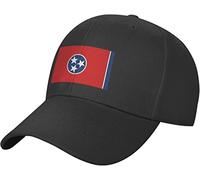 LOUJIN Bandiera del Tennessee Berretto da Baseball Moda Tinta Unita Anatra Tongue Cappello Regolabile Casquette, Foto a colori, Etichettalia unica