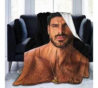 LOUJIN Divano super morbido Michele Morrone 365 dni in micropile, adatto per divani per adulti e bambini, letti 125 cm x 100 cm