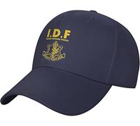 LOUJIN IDF Israel Defense Forces Berretto da baseball uomo donna - Cappello classico per papà regolabile in tinta unita, Foto a colori, Etichettalia unica