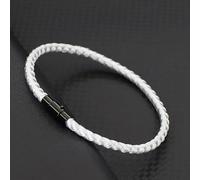 LOUKEKE 2 pezzi Bracciale in corda rossa da uomo e da donna, fatto a mano, con fibbia magnetica 4 mm, bracciale con filo di chiglia, gioielli per il tempo libero di coppia