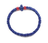 LOUKEKE 2 pezzi Braccialetto di corda fatto a mano per donna e uomo