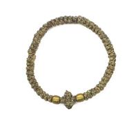 LOUKEKE 2 pezzi Braccialetto di corda fatto a mano per donna e uomo