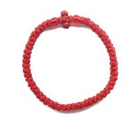 LOUKEKE 2 pezzi Braccialetto di corda fatto a mano per donna e uomo