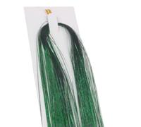 LOUKEKE 2 Pezzi di orpelli per Capelli Lucidi Senza Cuciture Arcobaleno per Donne, Colorati, Glitterati, Estensione per Capelli, Accessori per trecce