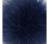 LOUKEKE 2 Pezzi di soffice PON PON in Pelliccia Sintetica con Elastico in Gomma, PON PON in Pelliccia Artificiale per Cappelli, Vestiti, Borse, Accessori Fai da Te, 12 cm