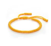 LOUKEKE 2 pezzi/set braccialetti con nodi portafortuna multicolori intrecciati fatti a mano, braccialetti intrecciati, gioielli di misura regolabile