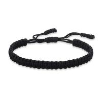 LOUKEKE 2 pezzi/set braccialetti e braccialetti multicolori per donne e uomini, braccialetti con ciondoli in corda fatti a mano