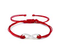 LOUKEKE 2 pezzi/set braccialetti e braccialetti multicolori per donne e uomini, braccialetti con ciondoli in corda fatti a mano