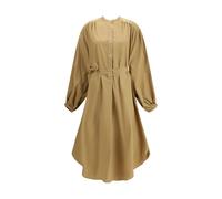 Loulou De Saison Beige Cotton Casual Dress - IT36 | XS
