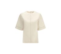 Loulou De Saison Beige Silk T-Shirt - S
