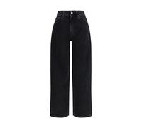 Loulou De Saison Gray Cotton Relaxed Fit Jeans - W29