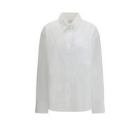 Loulou De Saison White Cotton Dress Shirt - 34 | XXS