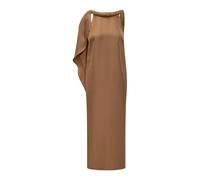 Loulou Studio, ,Dresses ,Donna ,Marrone ,M Susan Twisted Collar Maxi Dress