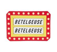 Loungefly Beetlejuice Here Lies Betelgeuse - Portacarte grande, colore: Giallo