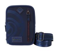 Loungefly: Crunchyroll - Jujutsu Kaisen - The Influencer - Borsa a tracolla convertibile unisex, Nero
