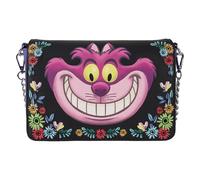 Loungefly Disney Alice nel paese delle meraviglie Stregatto borsa a tracolla