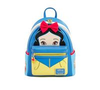 Loungefly Disney Biancaneve ei sette nani Cosplay donna doppia tracolla borsa a tracolla, blu, M