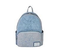 Loungefly Disney Denim Pluto Backpack 26 Cm Blu