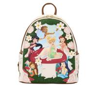 Loungefly Disney: Fairies - Faith, Trust e Pixie Dust - Mini zaino ricamato - Borse da collezione