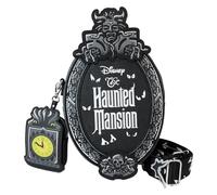 Loungefly Disney Haunted Mansion - Borsa a tracolla con placca