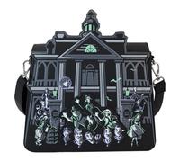 Loungefly Disney: Haunted Mansion Crossbody Purse - Esclusiva Amazon - Borsellino da Collezione - Idea Regalo - Portacartecon Più Scomparti per Carte - Merchandising Ufficiale e Signore - Movies Fans