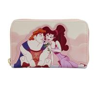 Loungefly Disney Hercules 25th Anniversary Meg & Herc - Portafoglio con cerniera, taglia unica, Ercole, Taglia unica, Disney Hercules 25th Anniversary Meg & Herc - Portafoglio con cerniera