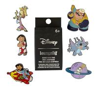 Loungefly Disney Lilo & Stich - Space Adventures - Spilla smaltata per ciechi - Disney: Lilo & Stitch - simpatica spilla da collezione - per zaini e borse - idea regalo