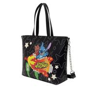 Loungefly Disney Lilo & Stitch Borsa A Tracolla Tote Black