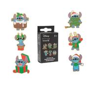 Loungefly - Disney - Stitch Holiday - Enamel Pin - Styles Vary - 1 Of 6 - Lilo And Stitch - Blind Box Spille Smaltate - Spilla da Collezione Carina - per gli Zaini & Borse - Idea Regalo - Movies Fans