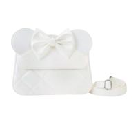 Loungefly: Disney - Mickey & Friends - Borsa a tracolla Irredescent Wedding, bianco