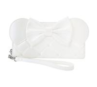 Loungefly: Disney - Mickey & Friends - Portafoglio da polso per matrimonio irredescente, Nero