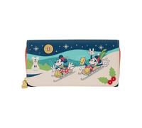 Loungefly Disney Mickey & Minnie Holiday Portafoglio Loungefly