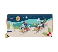 Loungefly Portafoglio Disney Mickey & Minnie Holiday Multicolore Bambino/Bambina