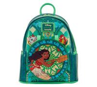Loungefly Disney: Moana Stained Glass Collection Mini Backpack - Disney Princesses - Esclusiva Amazon - Sacchetto Carino da Collezione - Idea Regalo - Merchandising Ufficiale - per i Ragazzi, Ragazze