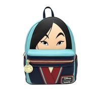Loungefly Disney Mulan Cosplay - Borsa a tracolla da donna con doppia tracolla, Blu, Medium, Borsa a tracolla