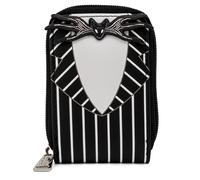Loungefly Disney Night Before Christmas Portafoglio a fisarmonica con abito Jack Skellington