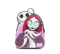 Loungefly Disney Nightmare Before Christmas Glow in the Dark Jack, Sally and Zero, zaino da donna, Multicolore, Taglia unica, Wdbk3801