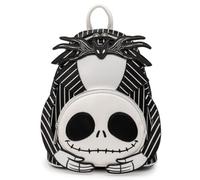Loungefly Disney Nightmare Before Christmas Jack Skellington senza testa, borsa a tracolla con doppio cinturino da donna