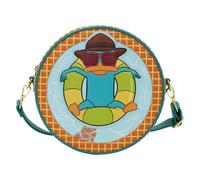 Loungefly Disney: Phineas e Ferb - Perry l'ornitorinco - Tracolla regolabile - Borsa a tracolla - Ideale per bambini e adulti - Borse da collezione