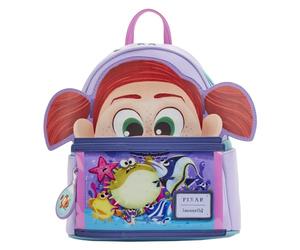 Loungefly Disney Pixar Moments Finding Nemo Darla Womens Double Strap Shoulder Bag Purse