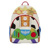 Loungefly Disney: Pixar - Toy Story 5 - To Infinity and Beyond - Woody, Jessie e Buzz Lightyear - Zaino con tripla tasca in denim stampato, idea regalo per bambini e adulti - Borse da collezione